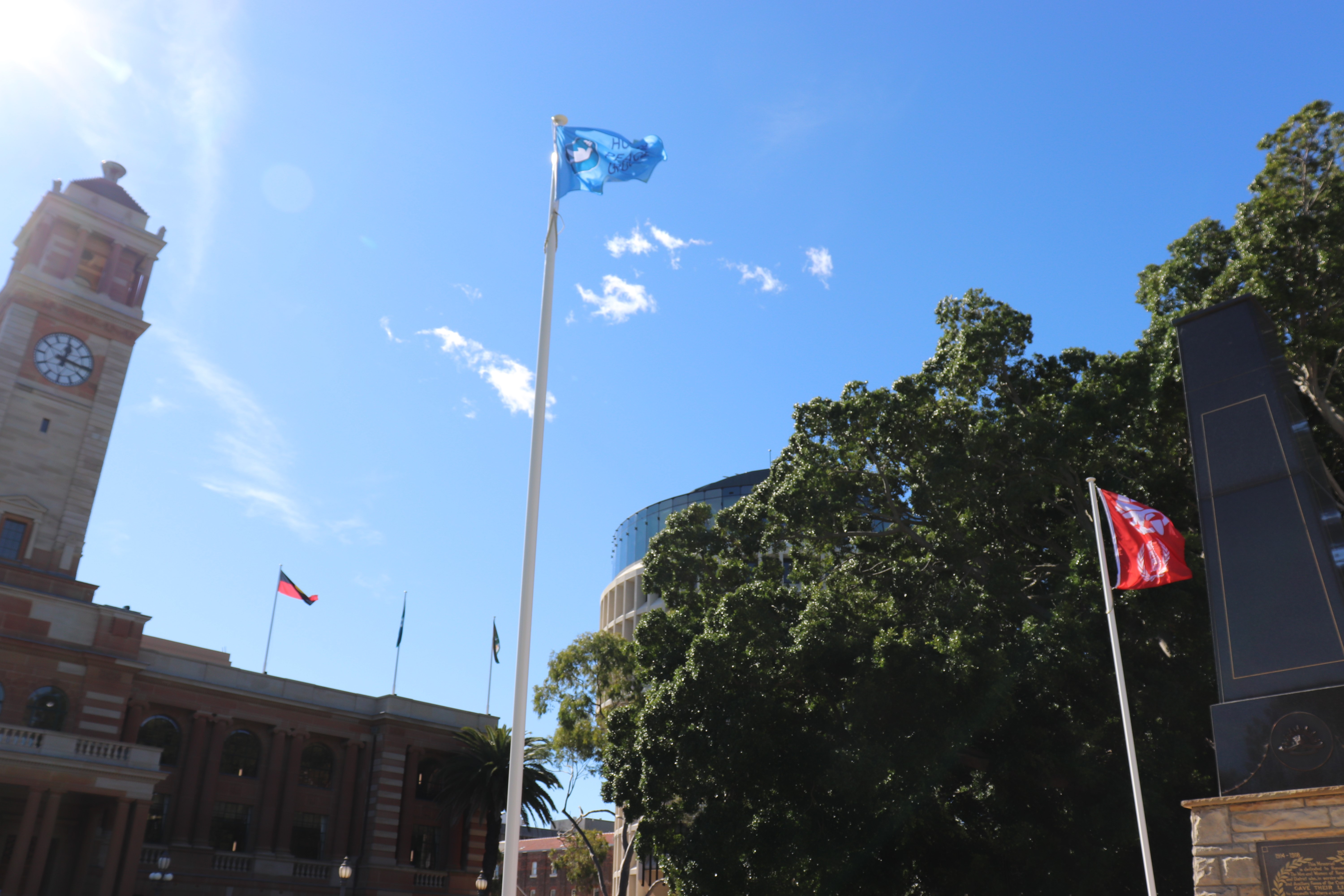 Hiroshima Day Flag Raising Reaffirms City S Commitment To Nuclear Free