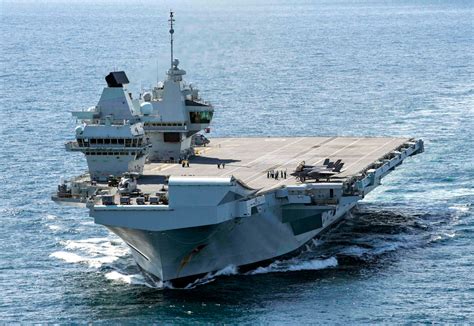 Hms Queen Elizabeth R08 Conventionally Powered Aircraft Carrier