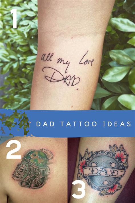 Honoring Dad With Tattoo