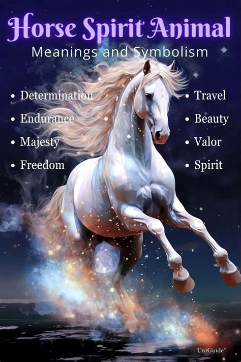 Horse Symbolism Horse Spirit Animal Horse Meaning White Horse Meaning