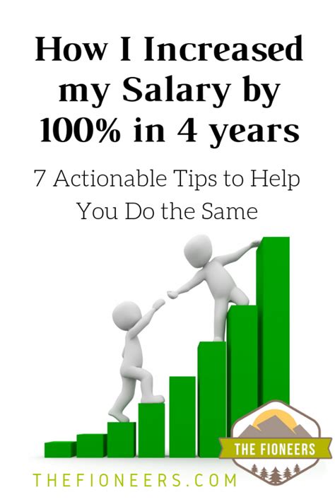 How I Increased My Salary By 100% In 4 Years - The Fioneers