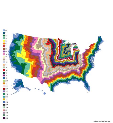 How Landlocked Are U S Counties R Maps