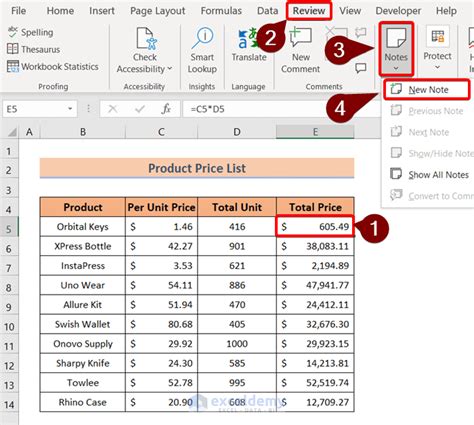 How To Add Notes In Excel The Ultimate Guide Exceldemy