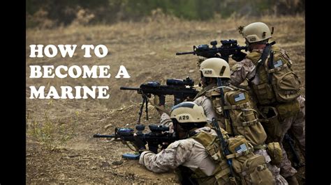 How To Become A Marine