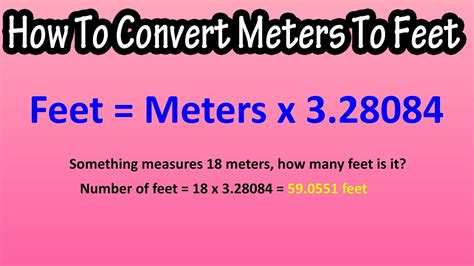 How To Convert Meters To Feet Online Here Is Best Software