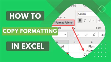 How To Copy Formatting In Excel