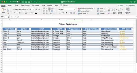 How To Create An Excel Database With Templates And Examples Clickup