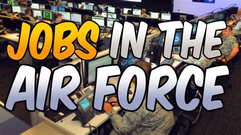 How To Get Your Job In The Air Force United States Air Force Youtube