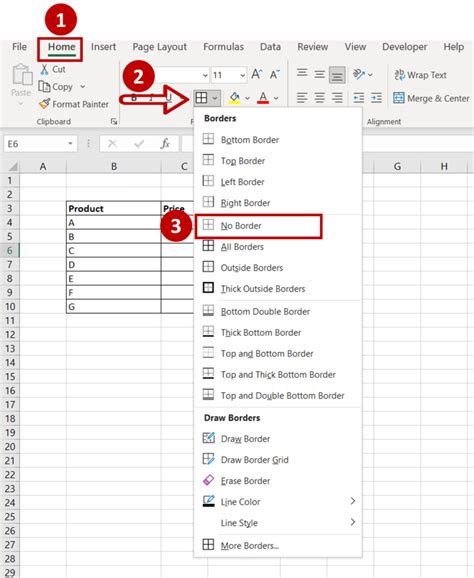 How To Remove Borders In Excel Spreadcheaters