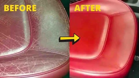 How To Restore Worn Out Cracked Leather Seats For Under 100 2 Diy