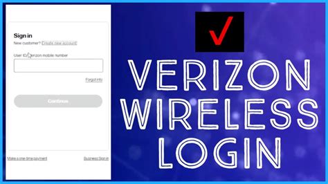 How To Sign Up Verizon Wireless Account Create Verizon Wireless