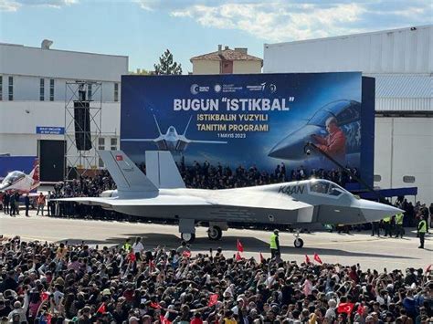 In Pictures Turkey Rolls Out Kaan Fighter Aviation Week Network