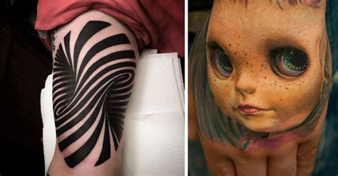 Insane Tattoos Tattoos 3D Best 3D Tattoos Funny Tattoos Tattoos And