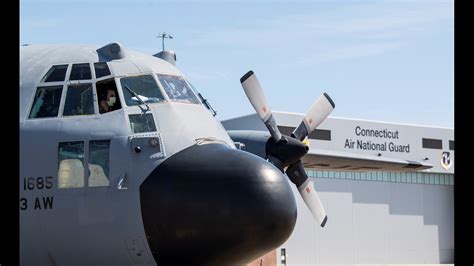 Inside The Ct Air National Guard C130 That Flew Over The State Today