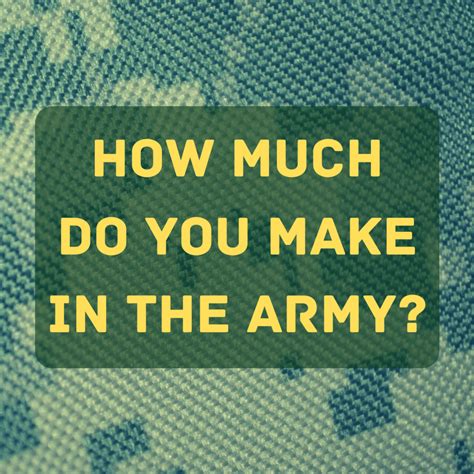 Is The Army Worth Joining Military Pay Toughnickel