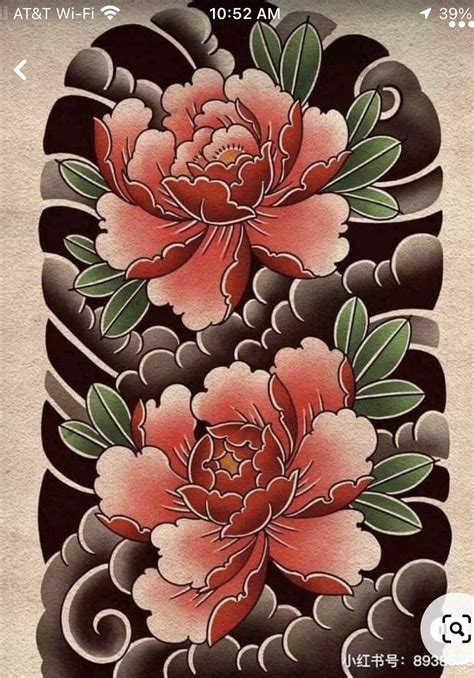 Japanese Peony Tattoo Japanese Tattoo Designs Japanese Flowers