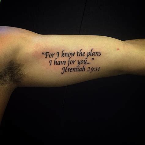 Jeremiah 29 11 Jeremiah 29 11 Tattoo Quotes Tattoos