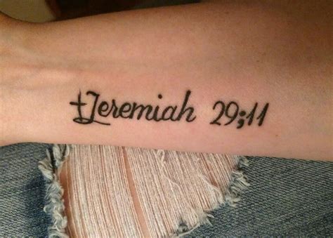 Jeremiah 29 11 Tattoo Ideas Tattooartistdesmoines