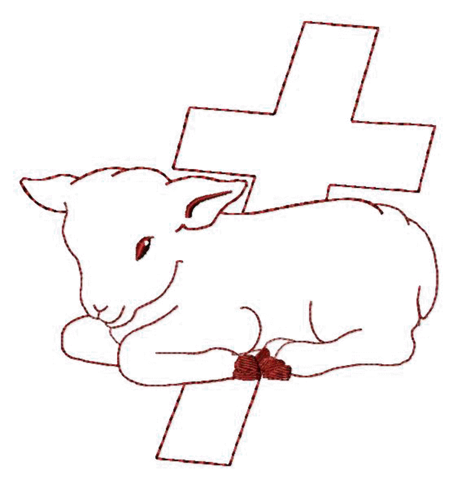 Jesus And A Lamb