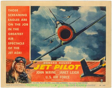 Jet Pilot Lobby Card John Wayne Movies Lobby Cards Pilot