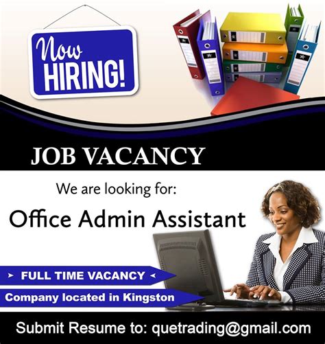 Job Posting Office Admin Vacancy