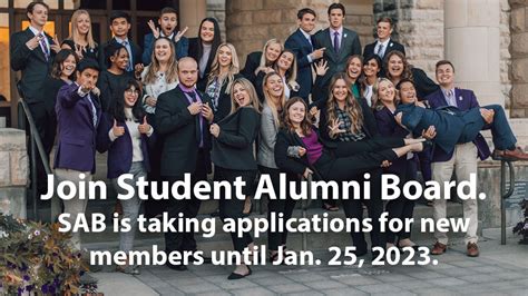 Join Student Alumni Board