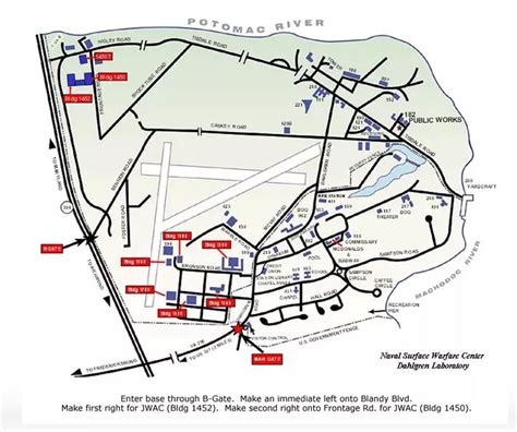 Joint Warfare Analysis Center About Us Base Map Directions