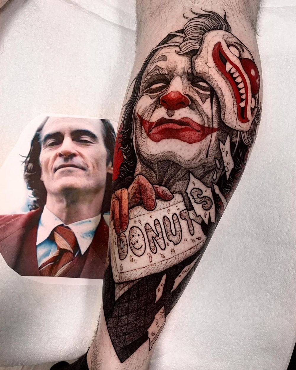 Joker Style Hand Tattoo Ideas