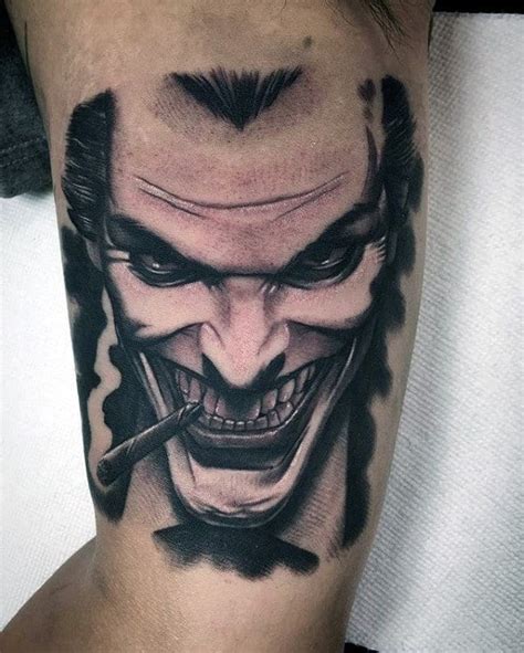 Joker Tattoo Ideas That Don T Suck 90 Badass Joker Tattoos