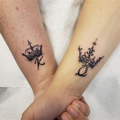 King And Queen Tattoos