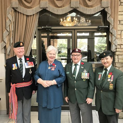 Korean Veterans Association Luncheon Lieutenant Governor Of Ontario