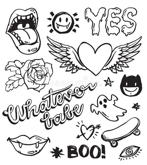 Kritzelei Tattoo Grunge Tattoo Doodle Tattoo Tattoo Design Drawings