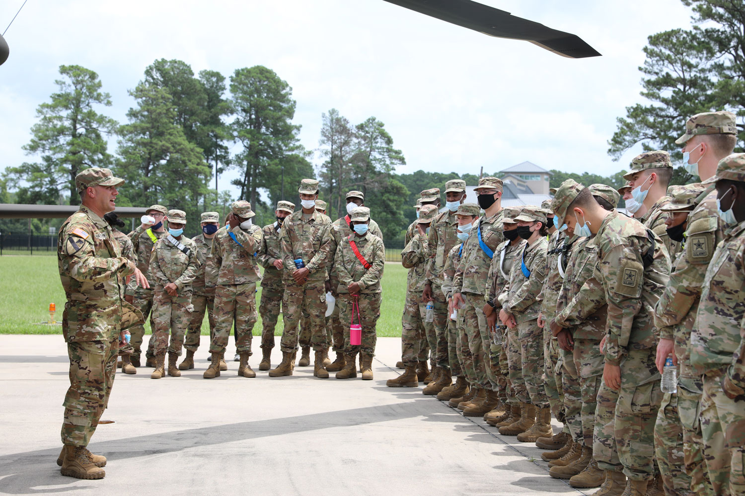 La National Guard Recruits Conduct High Impact Training Louisiana