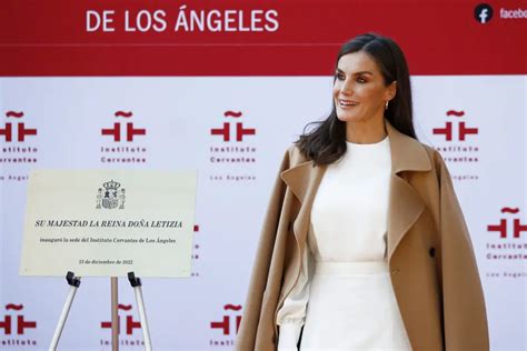 La Reina Letizia Abre El Cervantes De Los Ngeles Im Genes