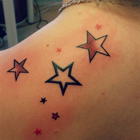 Ladies Star Tattoos