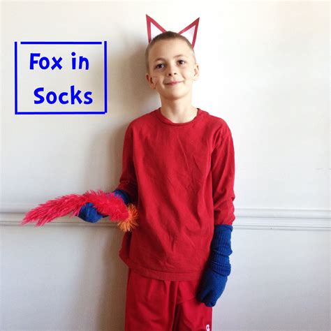 Last Minute Fox In Socks Costume Diy Home And Garden Reference