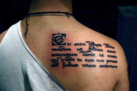 Latin Tattoo Ideas