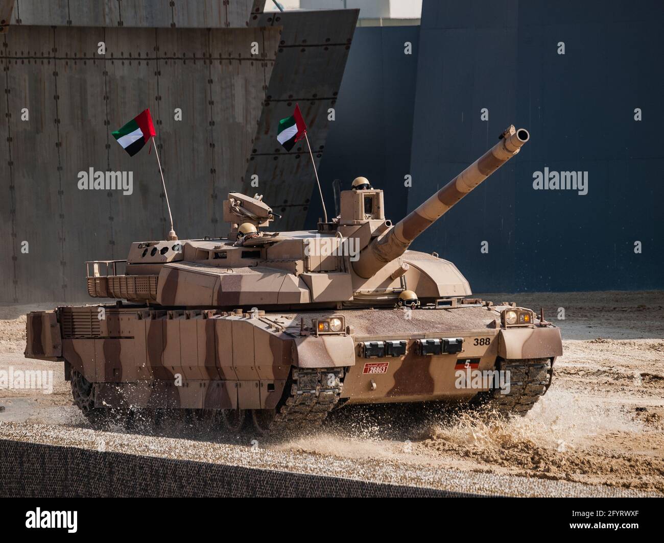 Leclerc Main Battle Tank Of Army Forces Of United Arab Emirates