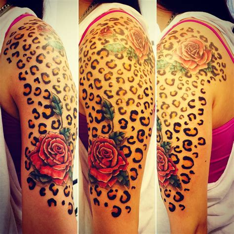 Leopard Print Tattoo Designs