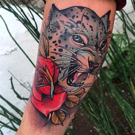 Leopard Tattoo Done By Cody Hill At Living Ink Qld Australia R Tattoos