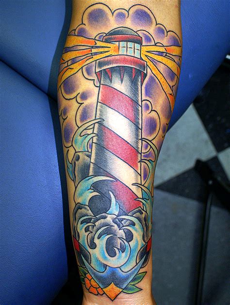 Lighthouse Tattoos Designs Ideas And Meaning Tattoos For You