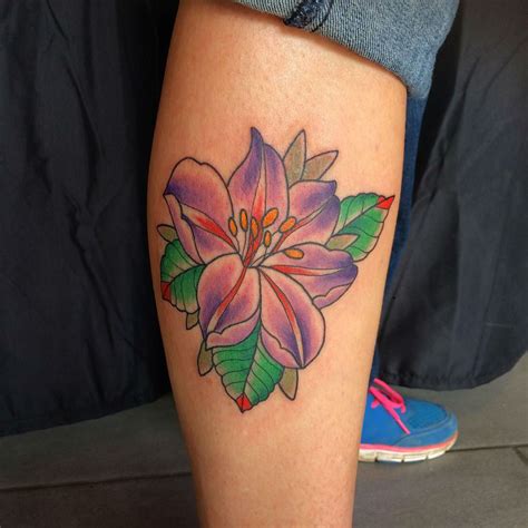 Lily Symbolic Tattoo