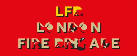 London Fire Brigade Typeface