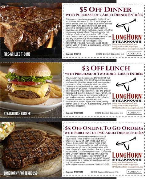 Longhorn Coupon Code Deals