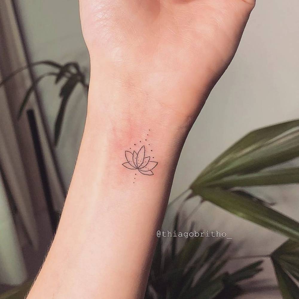 Lotus Flower Tattoo Designs On Wrist Best Flower Site