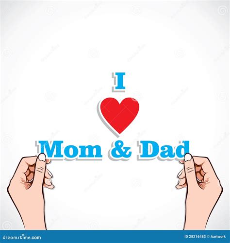 Love For Mom Dad Yes The Concept Is Simple But Expressions Are