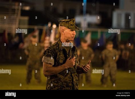 Lt Gen Eric M Smith Gives His Remarks During A Iii Marine