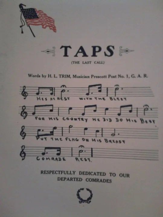 Lyrics Or Words To Taps Taps Bugler Jari Villanueva