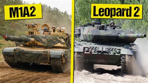 M1 Abrams Tank Vs Leopard 2 And Challenger 2 What Are The Differences