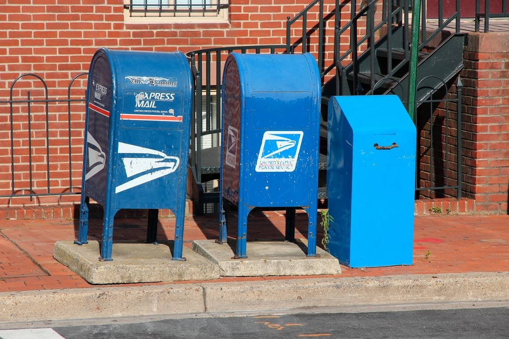 Mailboxmap Find And Locate Blue Usps Collection Mailboxes And Us Post